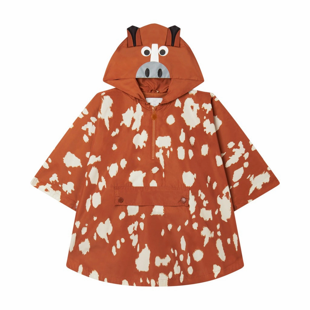 Stella McCartney Kids Horse Spots Cape Non Irritating Tags Holiday Trip