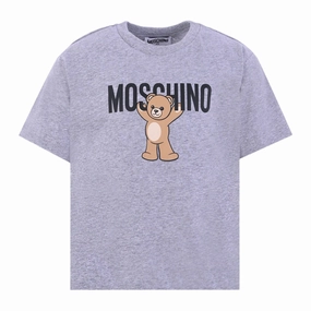 Moschino Kids Teddy Logo Maxi T-shirt proper length