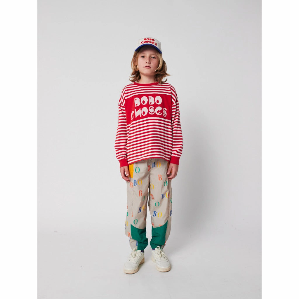 Bobo Choses Stripes T-shirt Basic Top UV protected