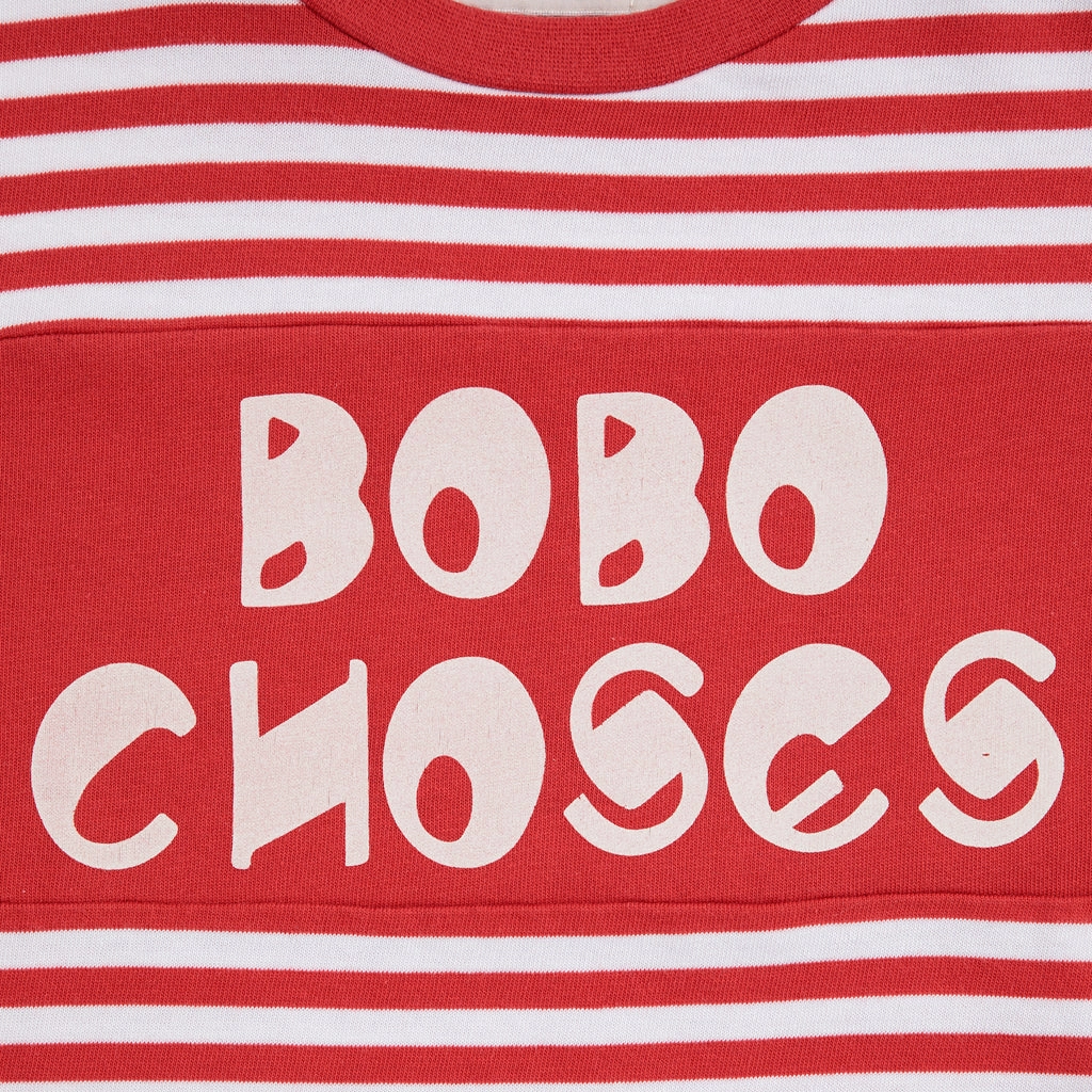Bobo Choses Stripes T-shirt Sporty Layers Plus size clothing