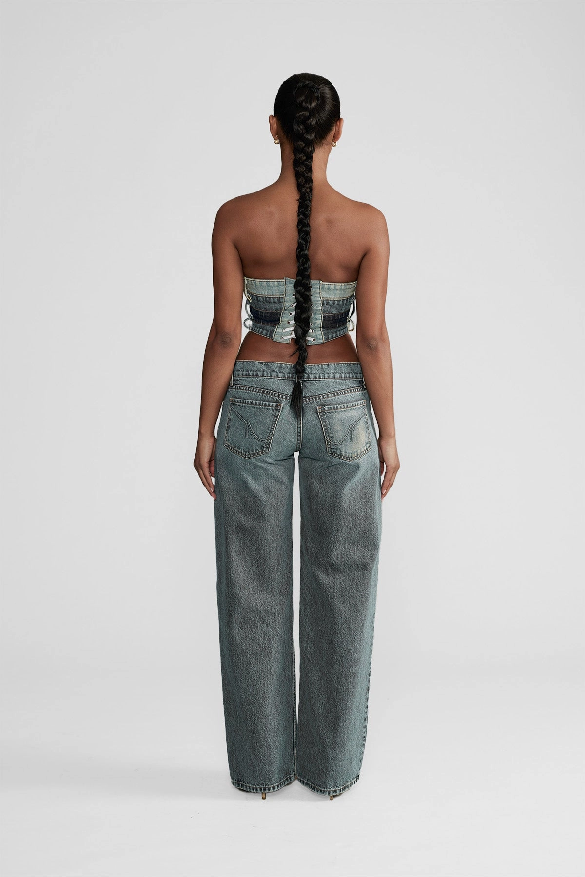 TLC / MIXED EMOTIONS ReinforcedBeltLoops Body-Hugging Fit