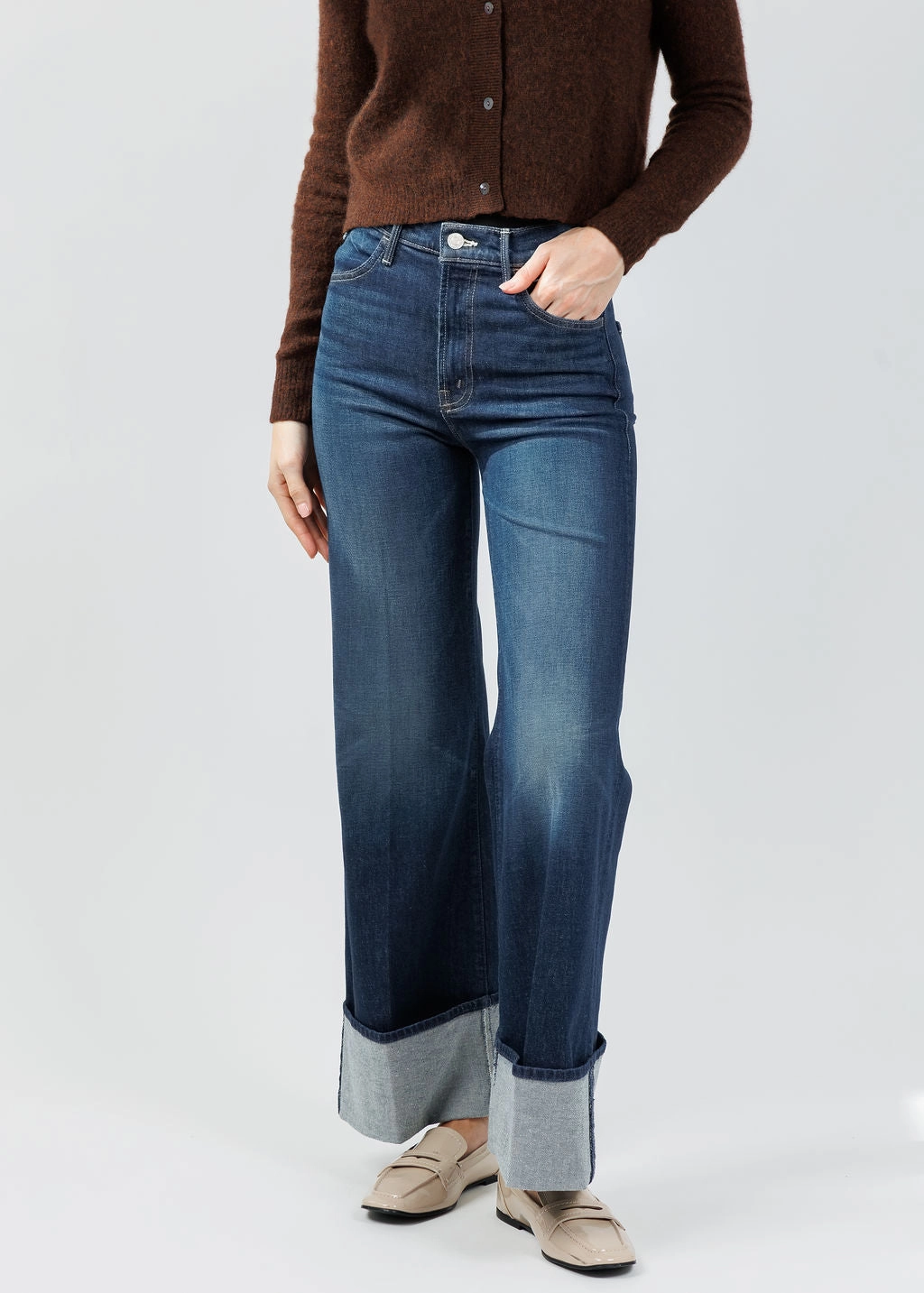 The Lil Hustler Roller Sneak Cuff Jeans - Kicks And Riffs Mesh Panel Reinforced Stress Points