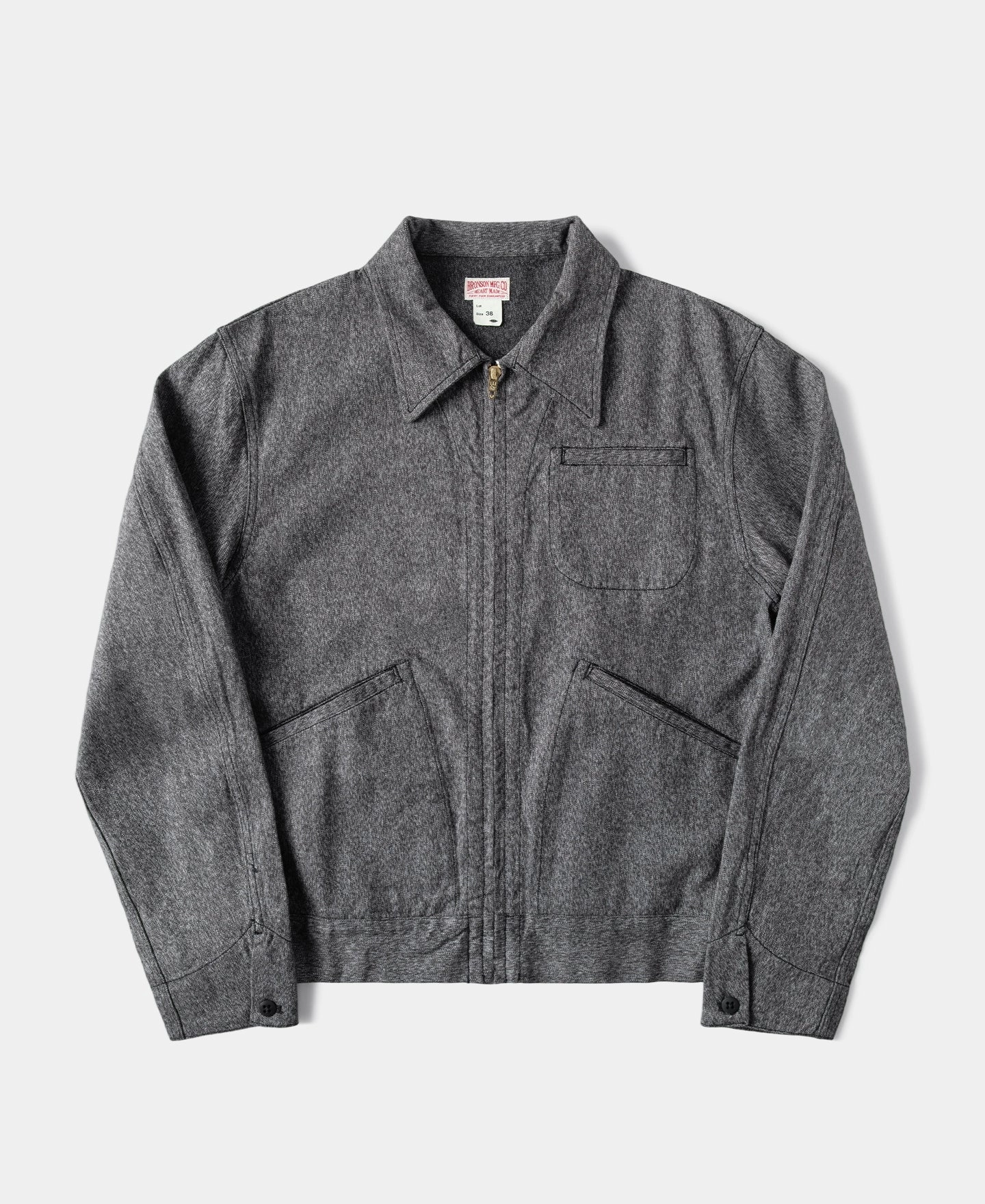 Covert Salt & Pepper Cossack Jacket Chill Proof Style