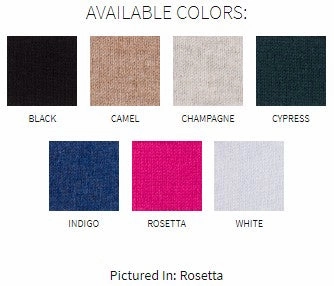 Textured Fabric Easy Crew Sweater