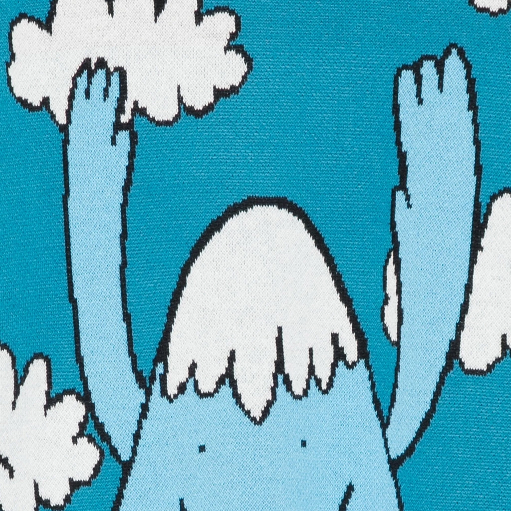 Stella McCartney Kids Earth Characters Knit Jumper Relaxed Fit Structure Anti Pilling Fabric