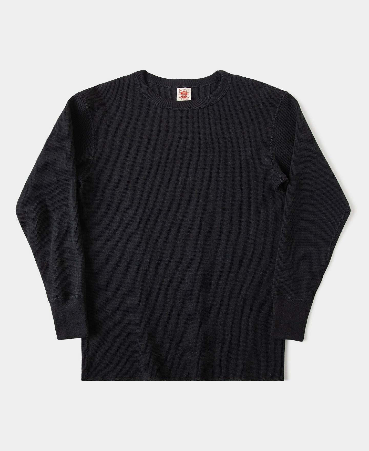 Work efficiency Heavyweight Waffle Cotton Underwear - Black