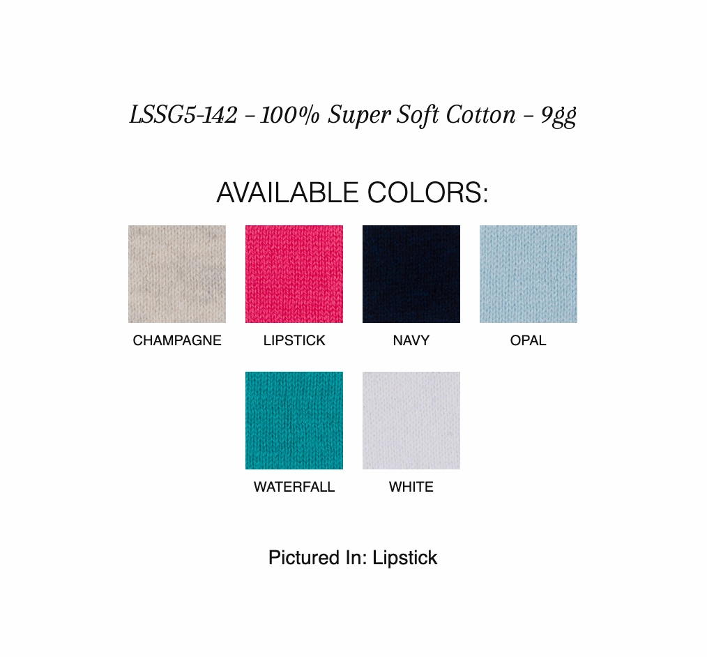 Garter Easy Vee Comfy Layering