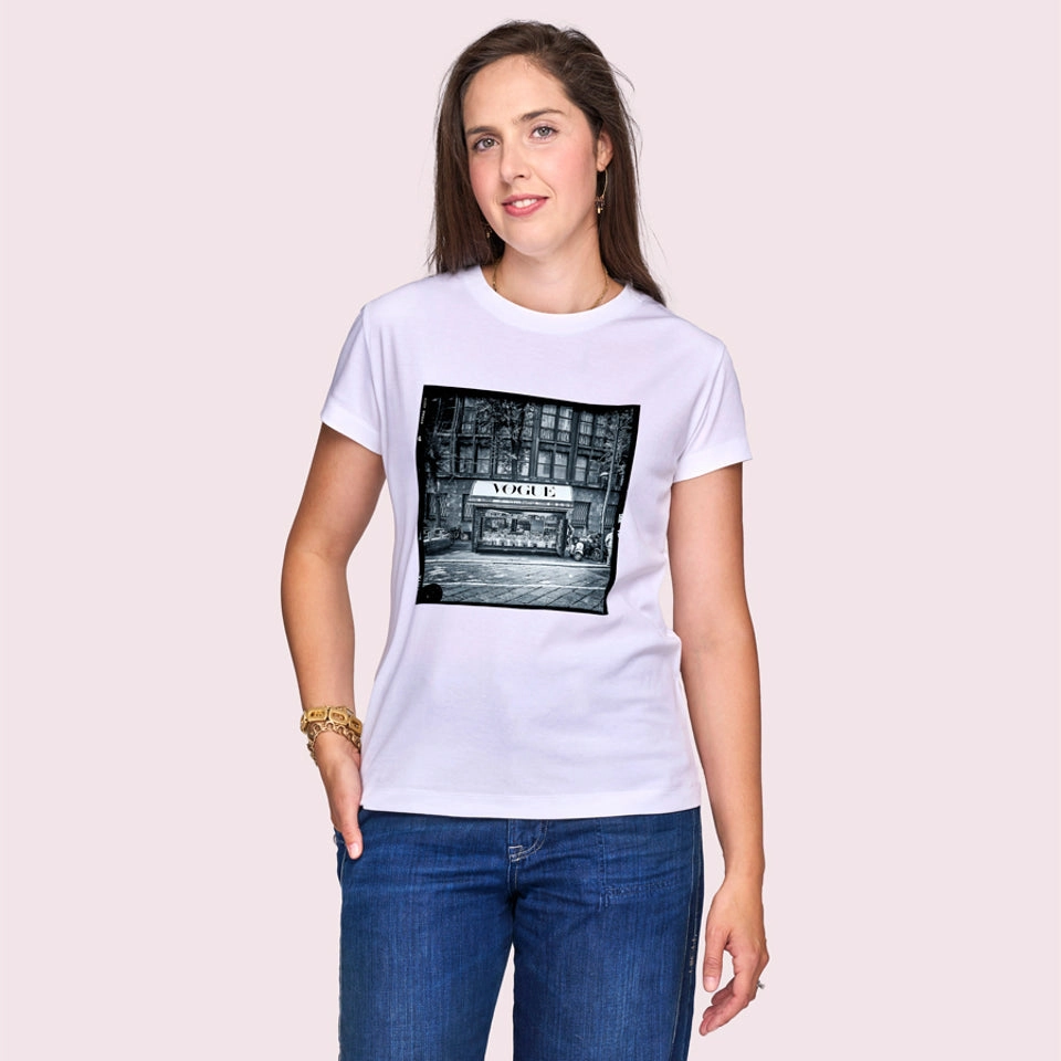 Soft Comfort The Niki T-Shirt - Vogue Italia B&W