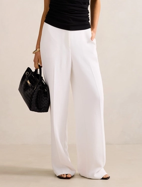 Dahlia Straight Leg Pants Breathable Waist