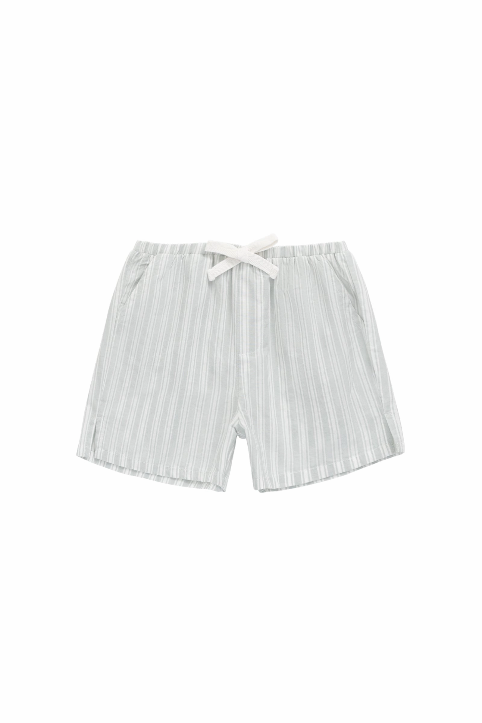 picnic wear Organic Cotton Silas Short - Variegated Stripe Shoreline