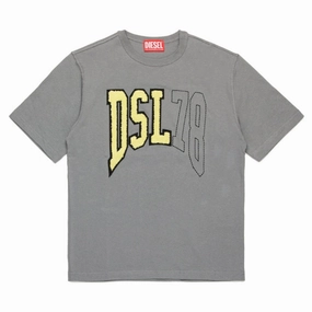 Diesel Kids Graphic Print T-shirt Flattering Cut easygoing look