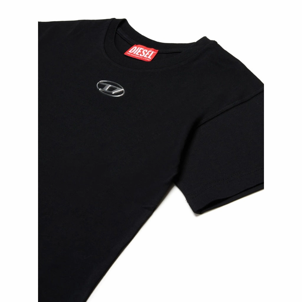 Midweight Knit Diesel Kids Logo T-shirt