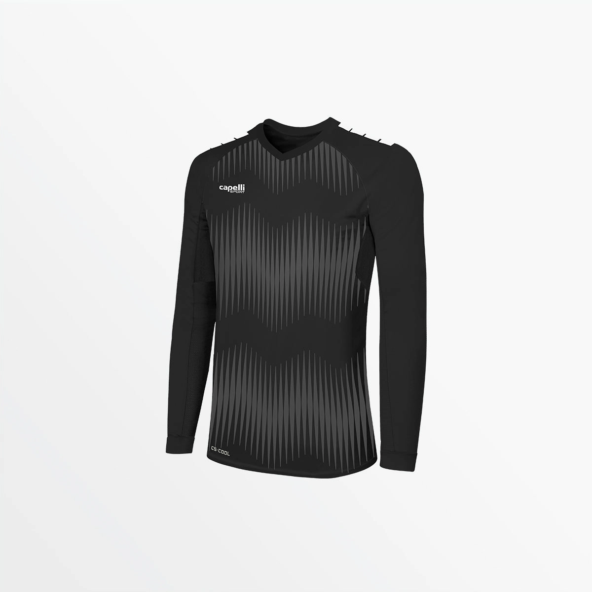 NonRestrictiveCollar BreathableFabric WOMEN'S MADISON STATIC ??? LONG SLEEVE GOALKEEPER JERSEY WITH PADDING