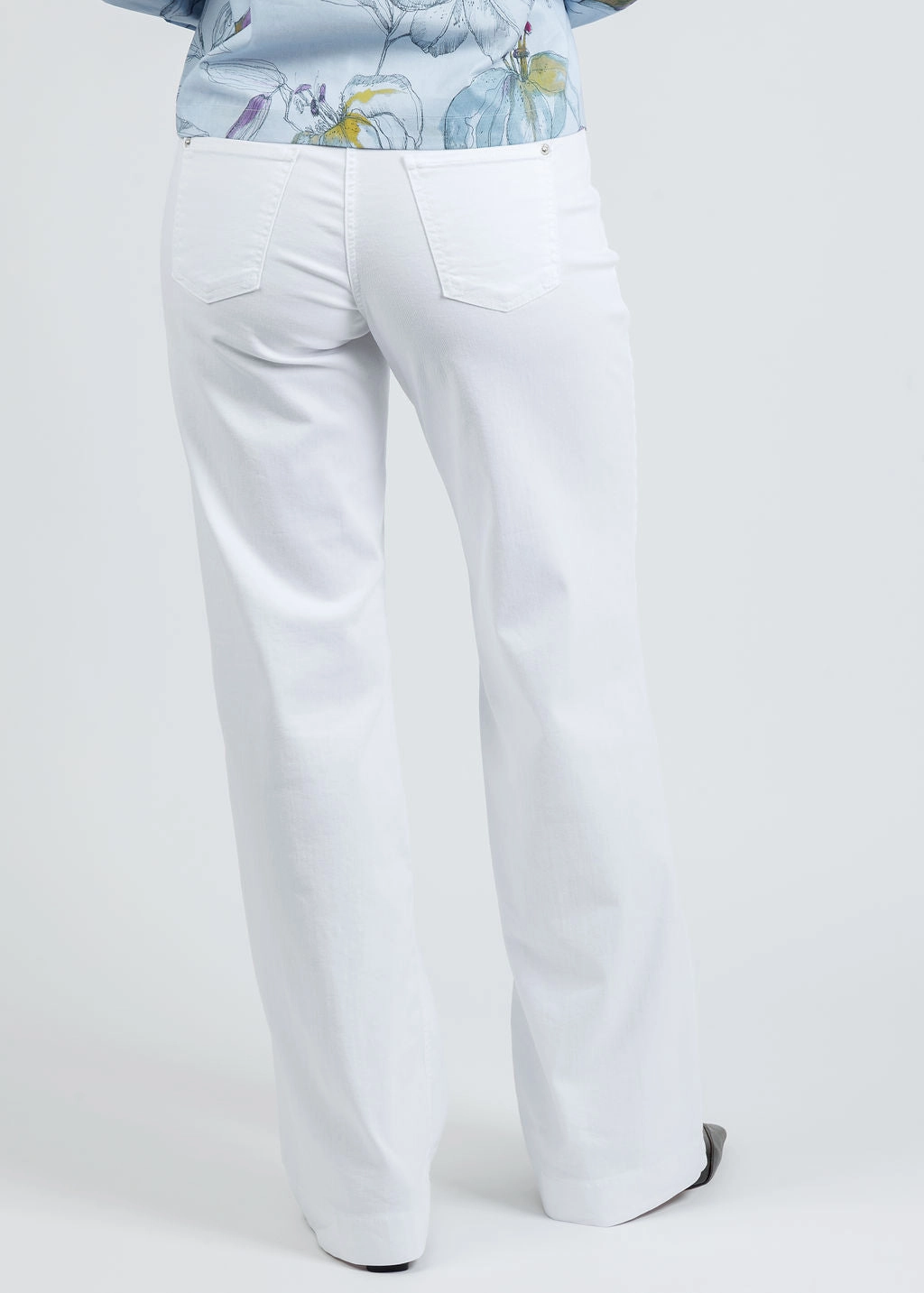 Dream Wide Wonderlight Jeans 32" - White Denim Fit Flex Timeless Fit