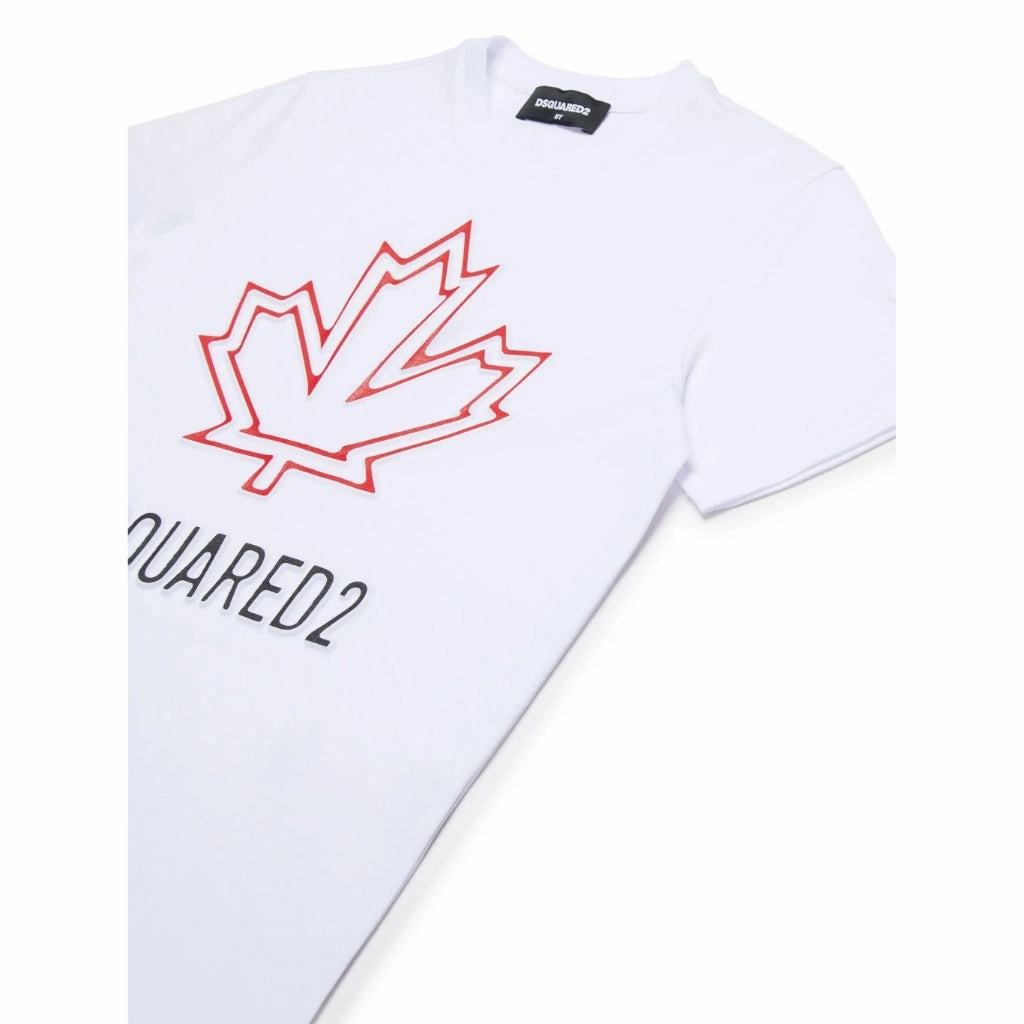 Dsquared2 Kids Slouch Fit T-shirt Soft and Relaxed Timeless Fit