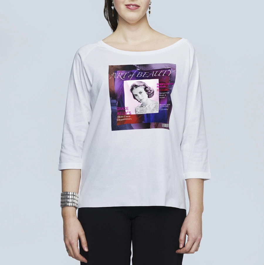 Exclusive Collection Layering Essential The Bailey 3/4 Sleeve Tee - Art of Beauty