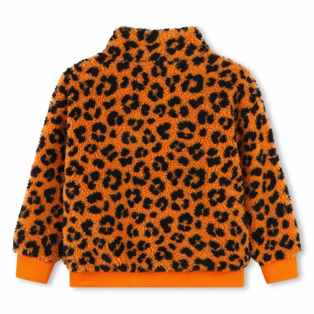 Kenzo Kids Faux Shearling Sweatshirt SeamlessDesign Erasable Surface Coating