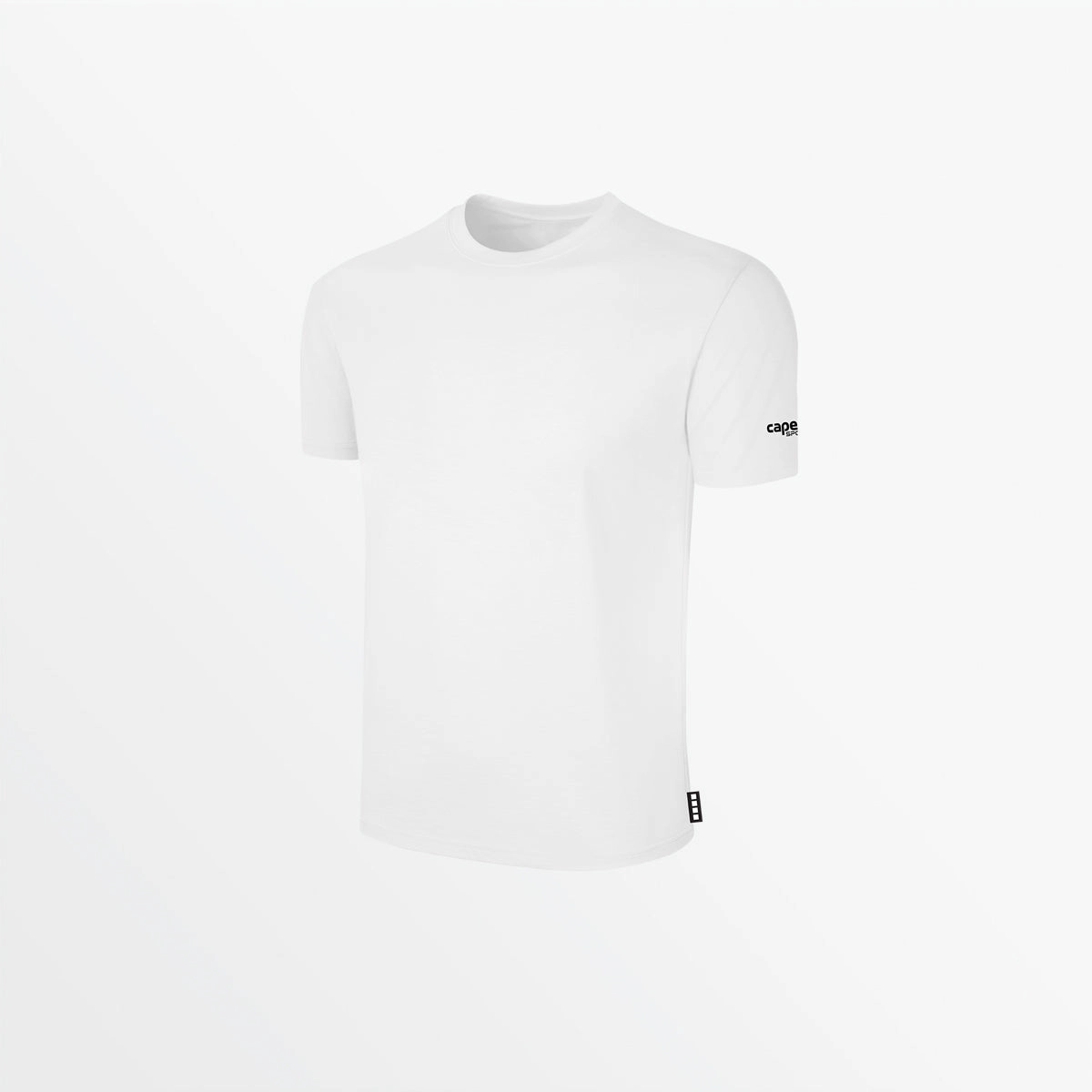 SweatAbsorbent Soft Material MEN'S BASICS TEE WITH SLEEVE LOGO