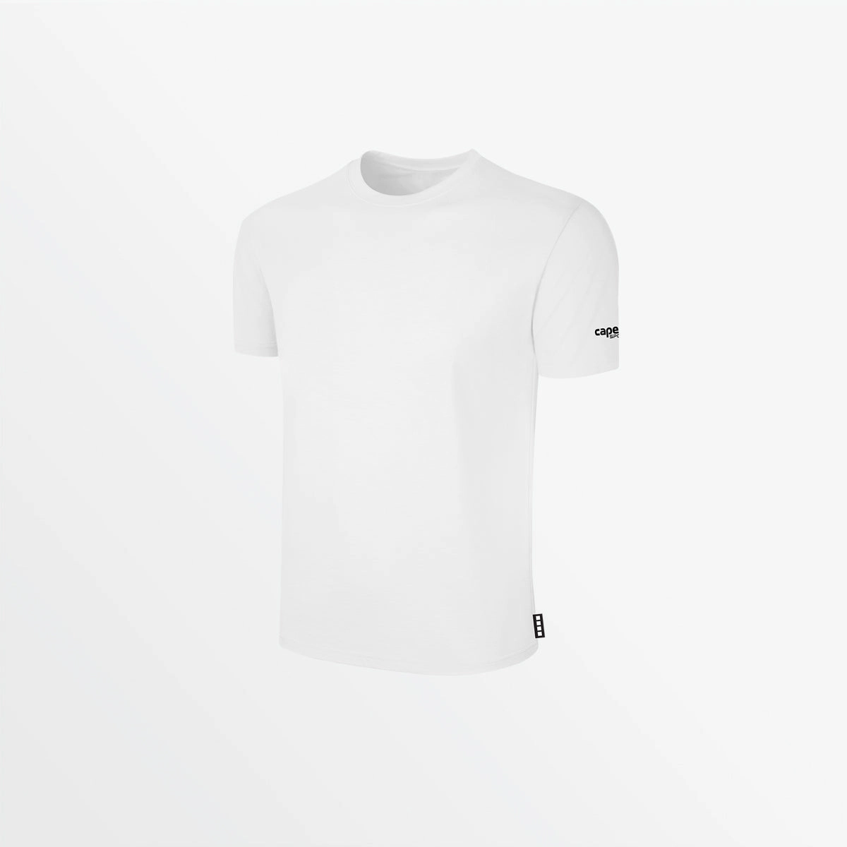 Self Fabric Tie Closure MEN'S BASICS TEE WITH SLEEVE LOGO