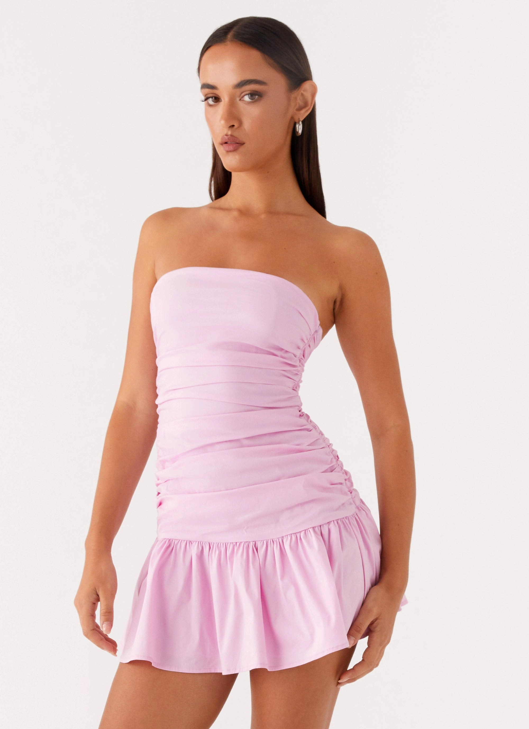 Carmel Mini Dress - Pink Summer Air