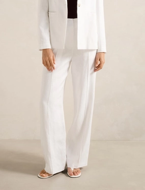 Breathable mesh Posey Linen Wide Leg Pants