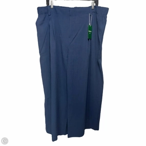 Pants Wide Leg By Halara In Blue, Size: 2X RecyclablePackaging