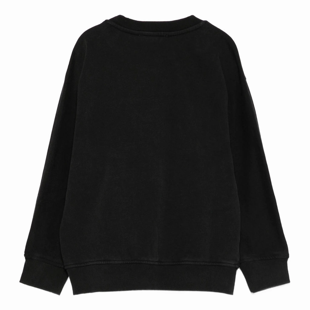 Stella McCartney Kids Logo Graphic Fleece Sweatshirt NonSlip Grip Tape Ribbed Trim Details