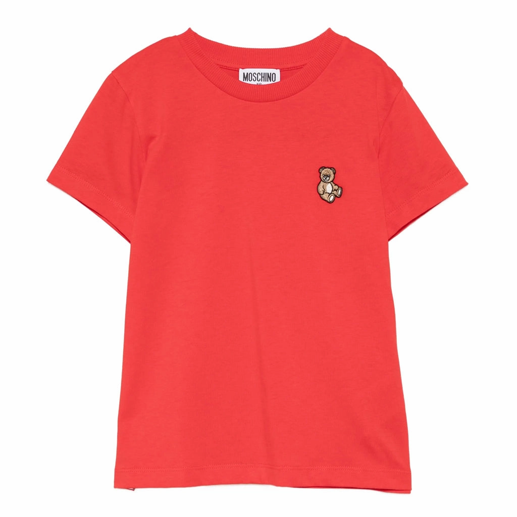 Moschino Kids Teddy Bear T-shirt casual outing EasyCare Fabric