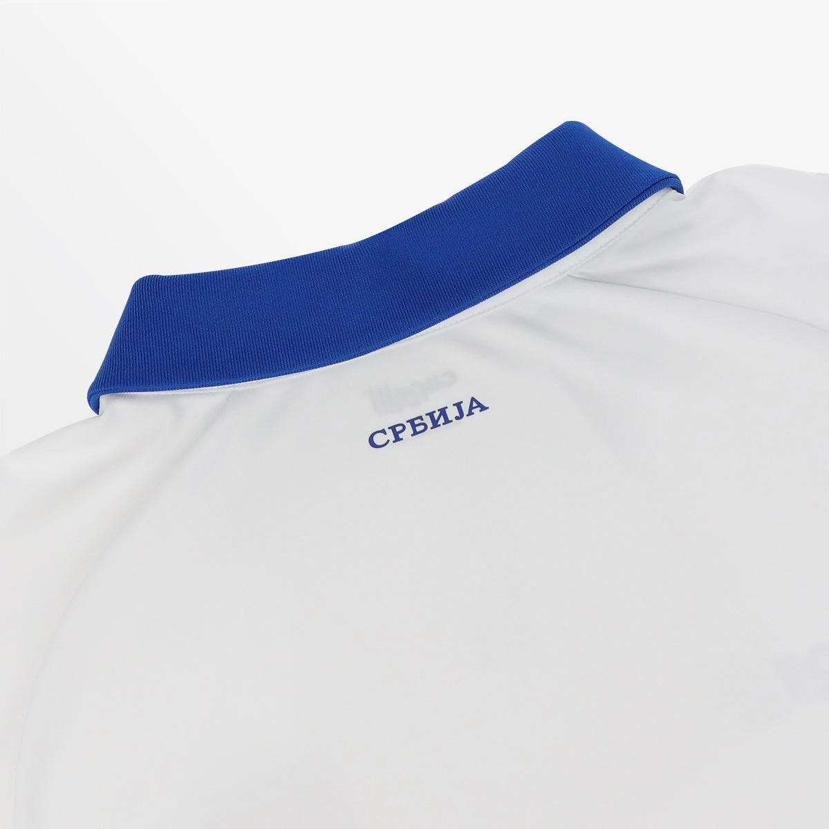 YOUTH SERBIA 2025/26 AWAY REPLICA JERSEY Durable Overlock Stitch