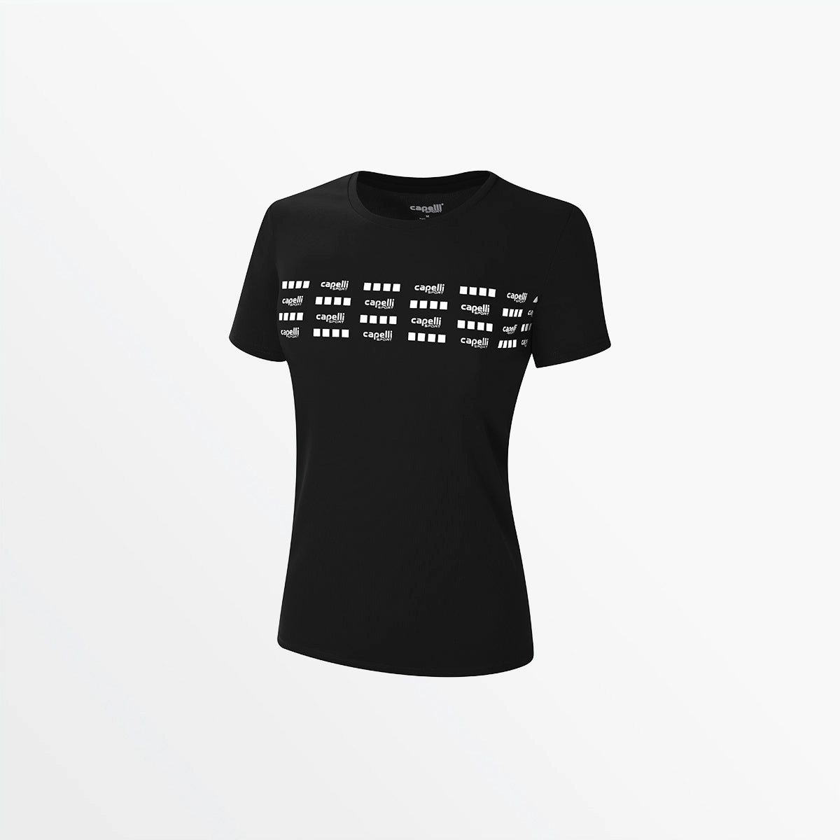 WOMEN'S SIGNATURE GRAPHIC SCOOP NECK TEE Architectural Tailoring TearResistantWeave