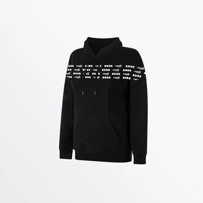 WOMEN'S SIGNATURE GRAPHIC HOODIE GarmentWashed Texture GarmentWashed Softness