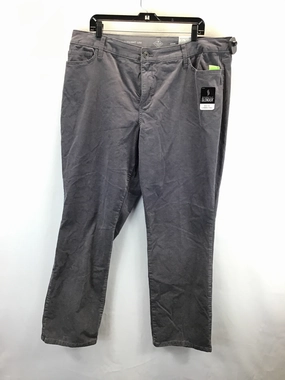 Stretching Fit Pants Corduroy By St Johns Bay In Grey, Size: 20w
