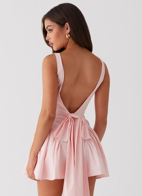 Perfect Fit Look Minimal Curve Invited Mini Dress - Pink
