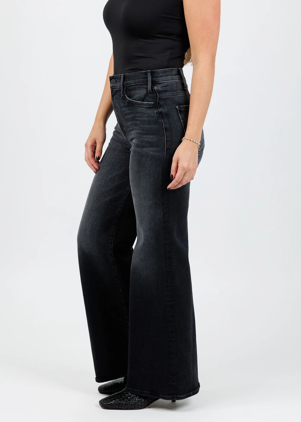 Side zipper The Lil Hustler Roller Sneak Jeans - Not Today Satan