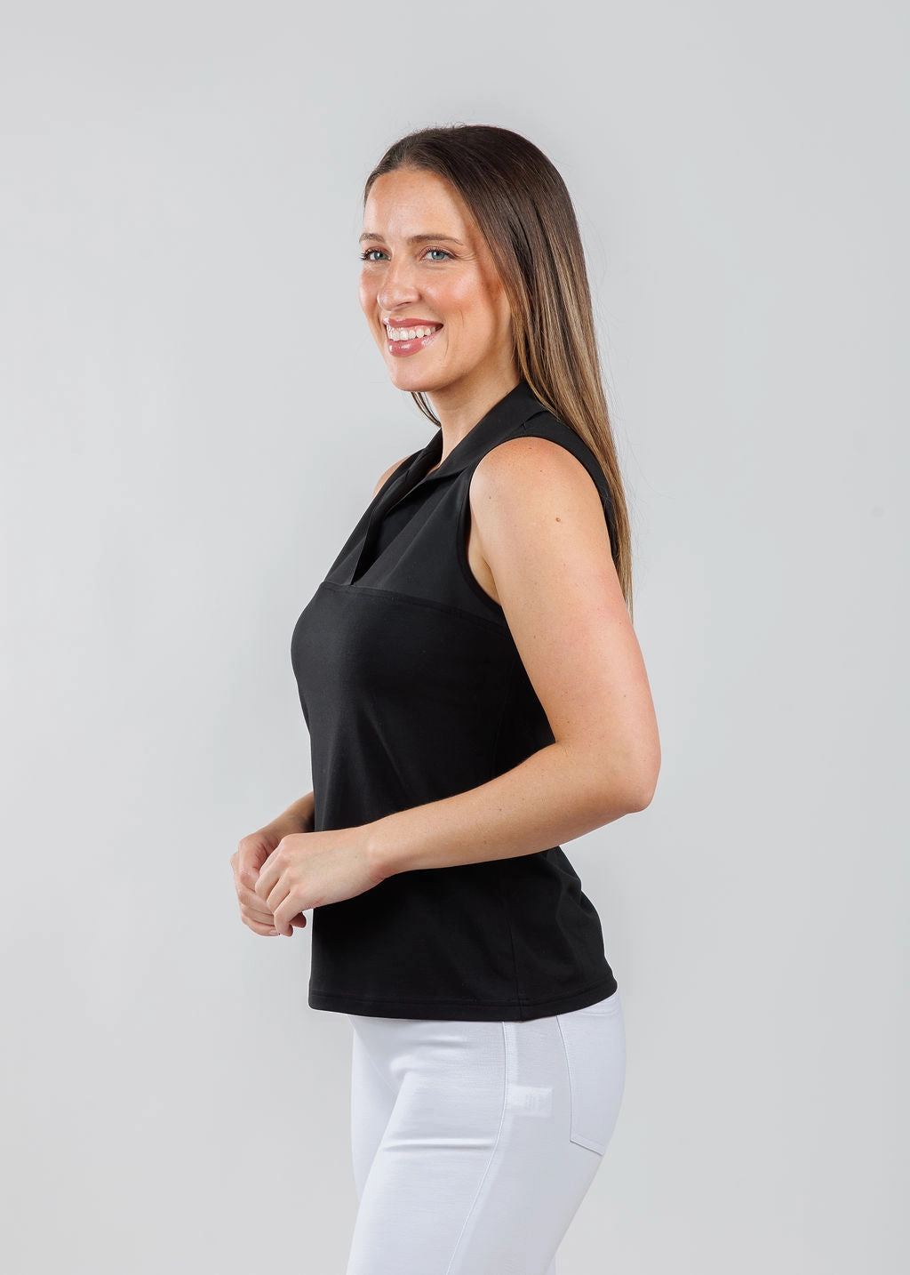 Emma Foundation Layer - Black Eco Dye Technique