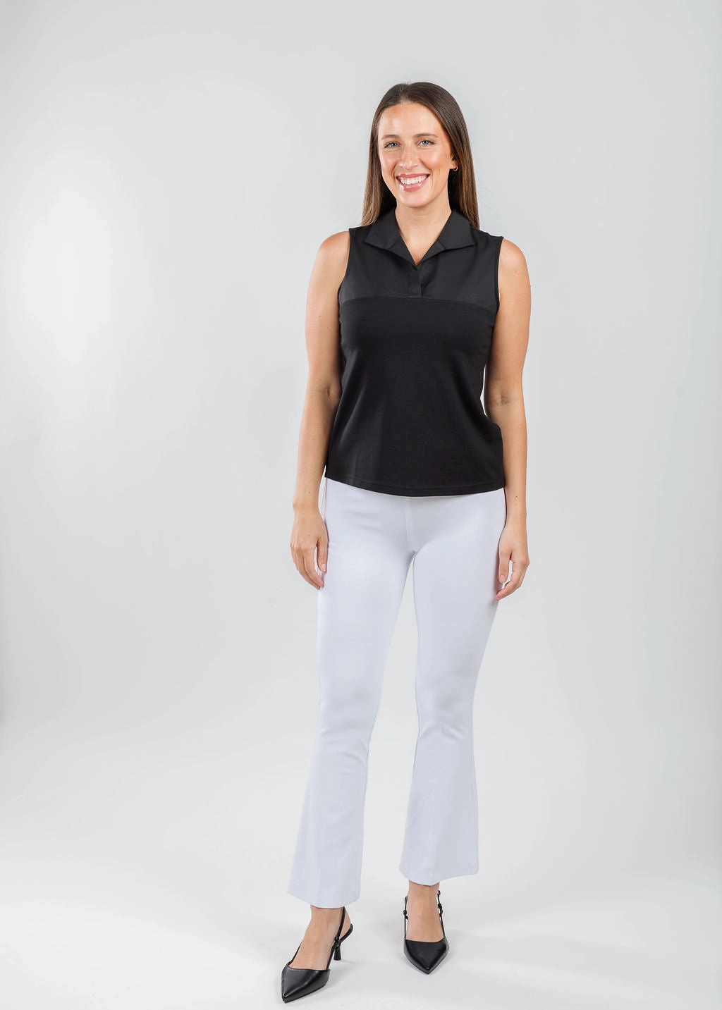 Clean Edge Trim Metallic Finish Emma Foundation Layer - Black