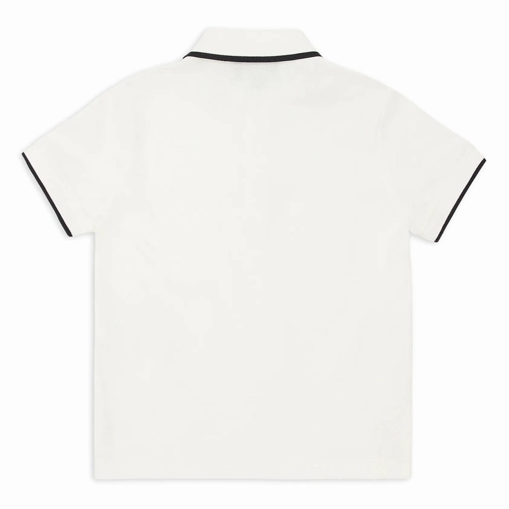 VersatileNeckline PreWashed Emporio Armani Junior Asv Organic Piqu?? Polo Shirt With Eagle Embroidery