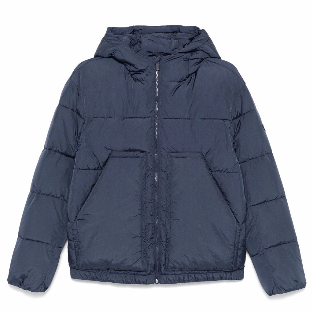 Flexible Shoulder Design WeatherproofCoating Emporio Armani Junior Blouson Jacket