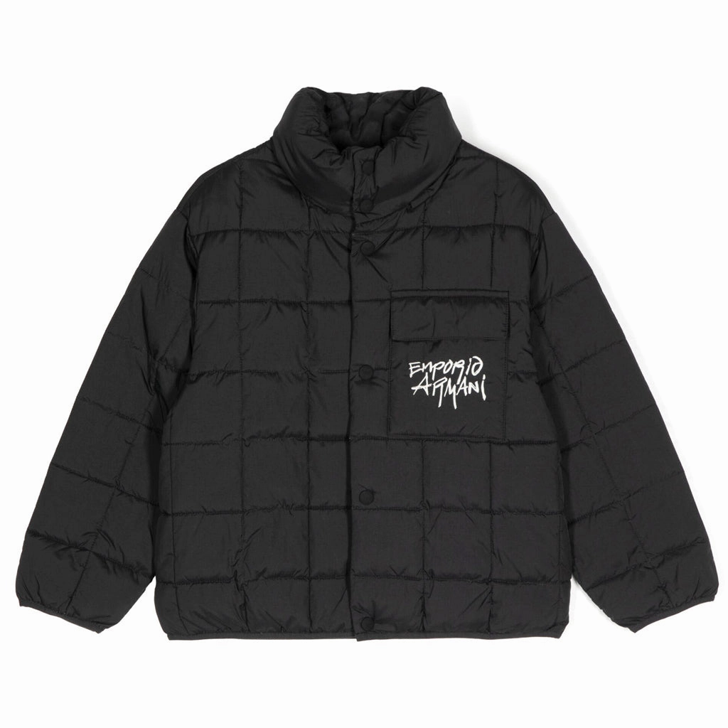 Outdoor Style Staple Emporio Armani Junior EA Graffiti Puffer Jacket