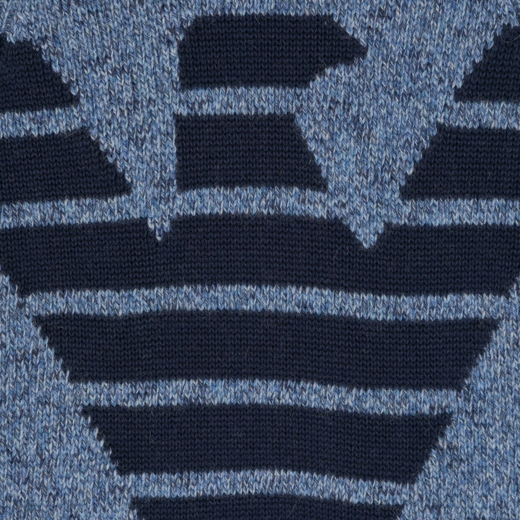 Emporio Armani Junior Eagle-intarsia Hoodie Temperature control ripstop fabric