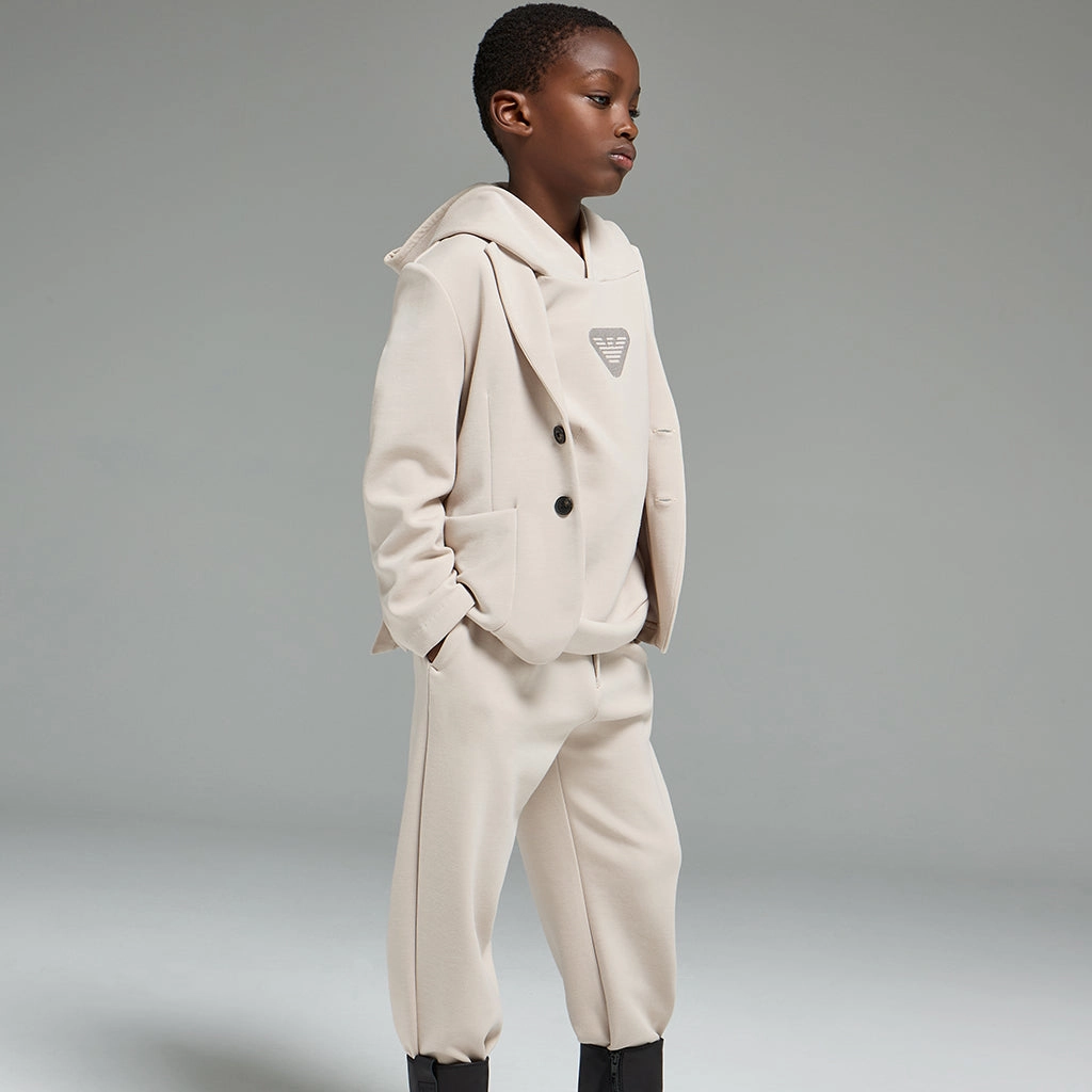 AntiStaticLining Emporio Armani Junior Hooded Sweatshirt