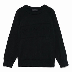 Emporio Armani Junior Knit Sweater Layering Compatible Cut