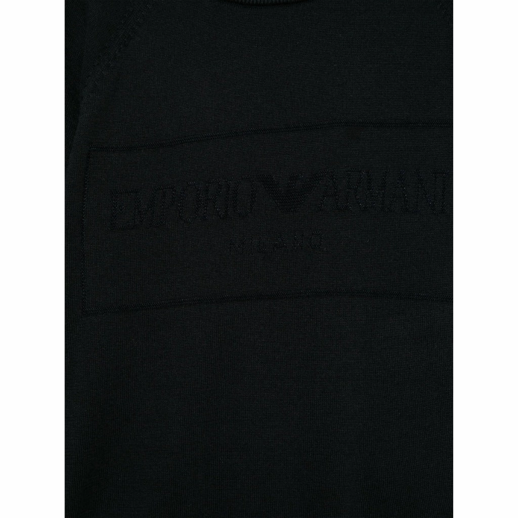 Emporio Armani Junior Knit Sweater elastic waistband Advanced Wickability System