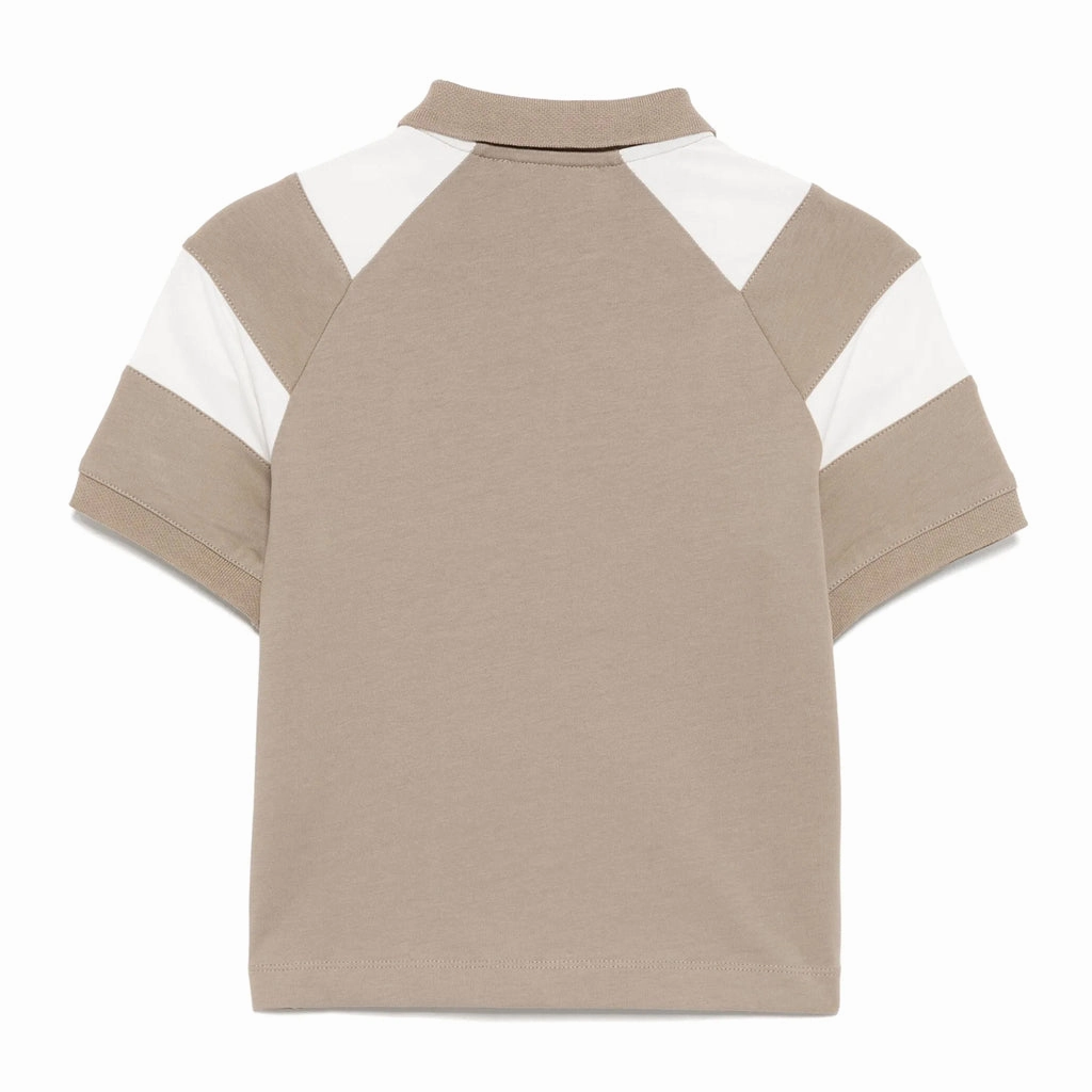 OdorControl Technology NonRestrictiveSilhouette Emporio Armani Junior Logo Polo Shirt