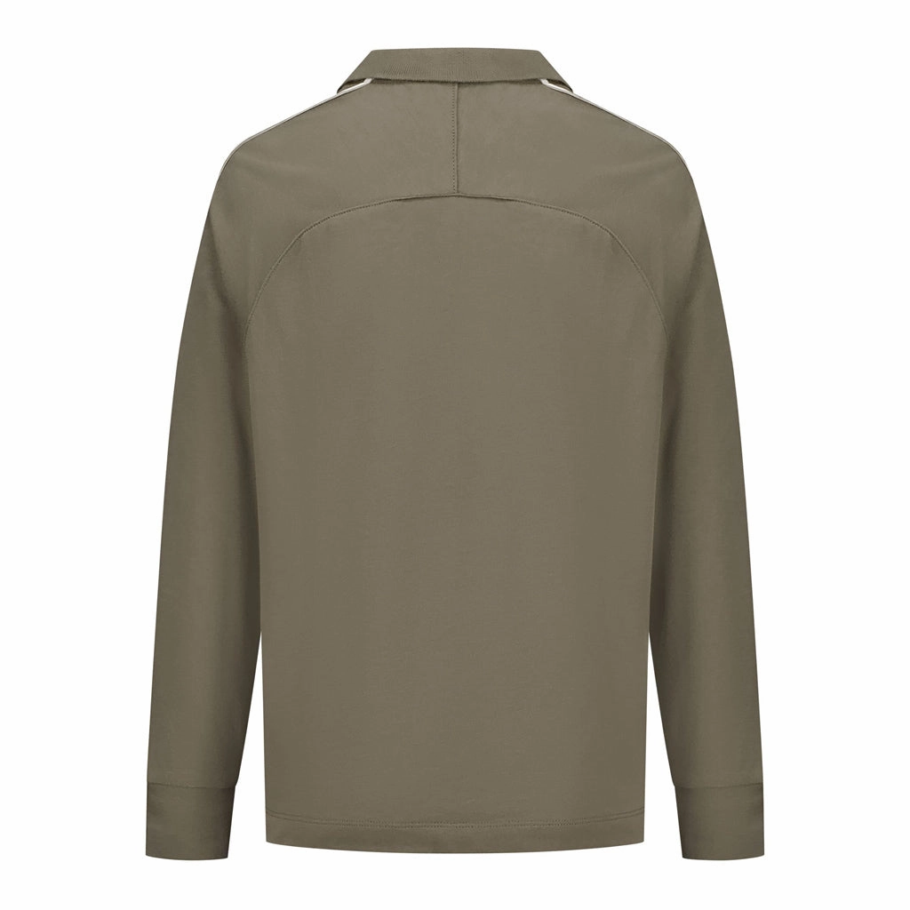 MidweightJersey Emporio Armani Junior Long Sleeve Polo Shirt