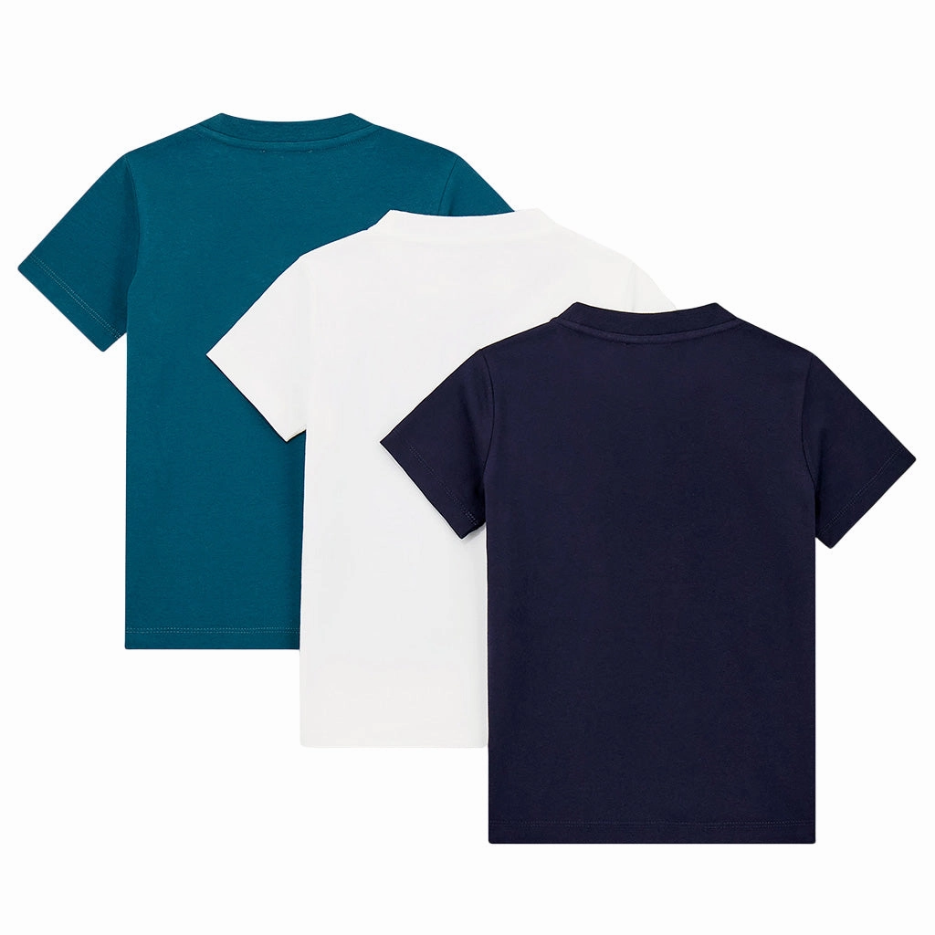 Emporio Armani Junior Set of Three T-shirts No Shrink Technology
