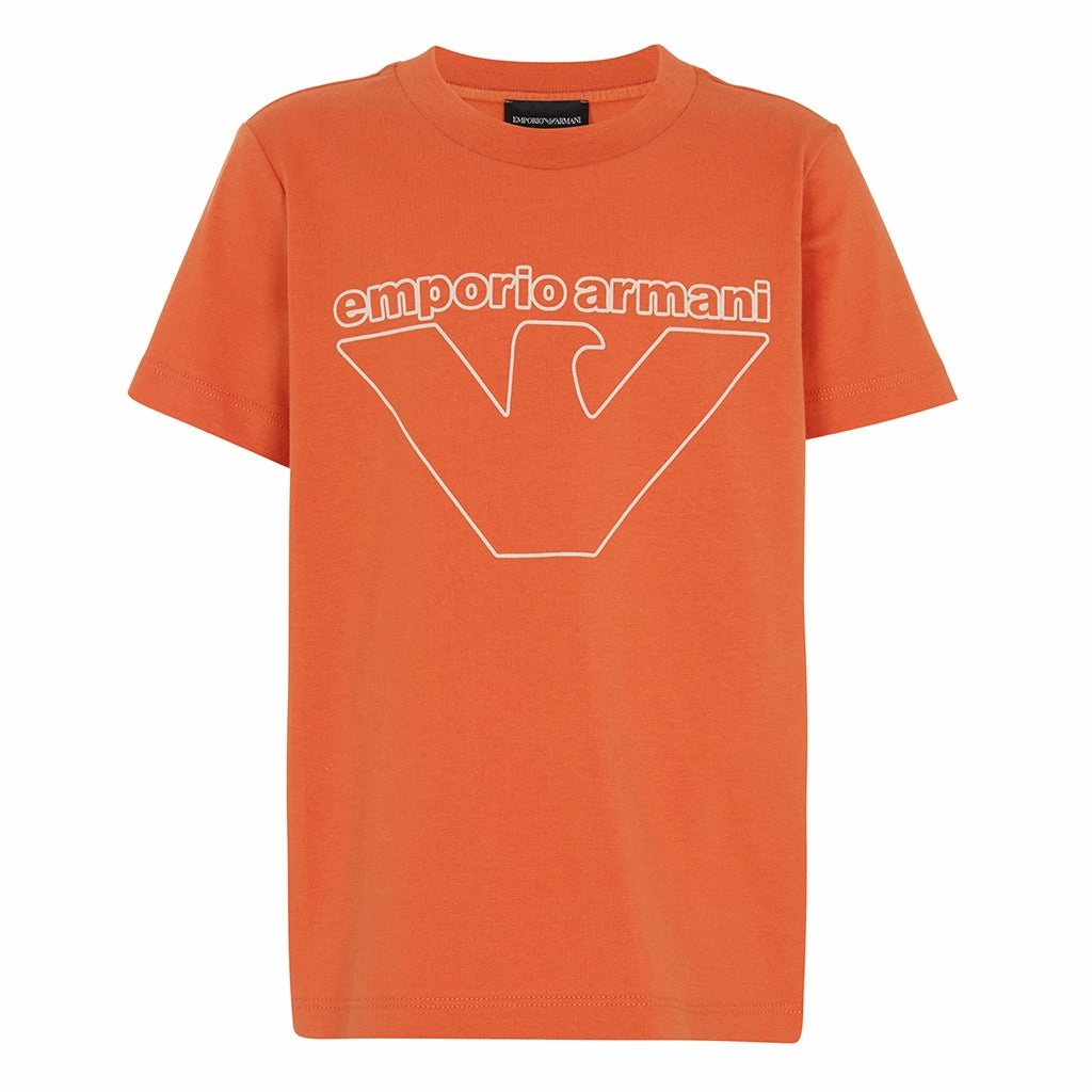Emporio Armani Junior Set of Three T-shirts High Density Fabric