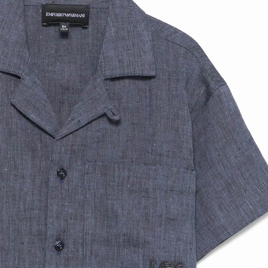 Emporio Armani Junior Short Sleeved Shirt Modular Layering System