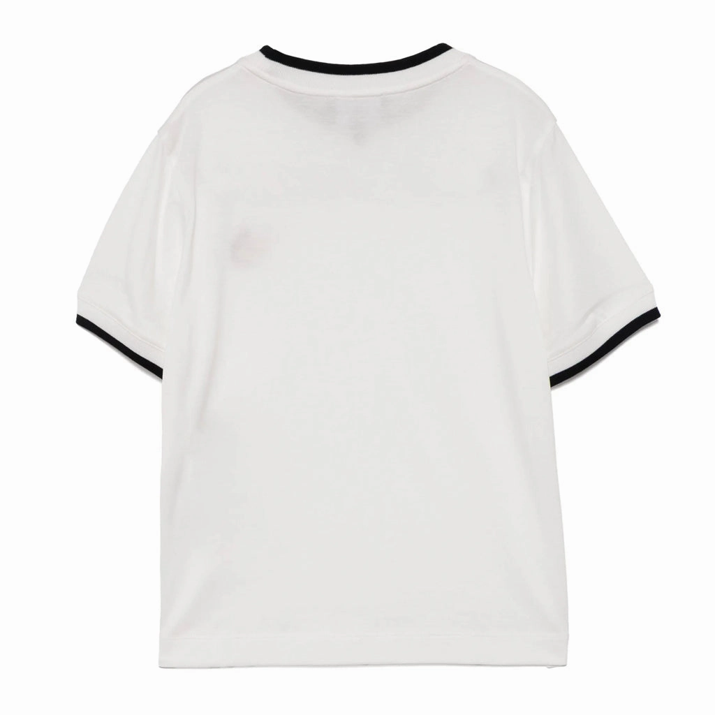 Emporio Armani Junior Snake Logo Graphic T-shirt Teenager fashion