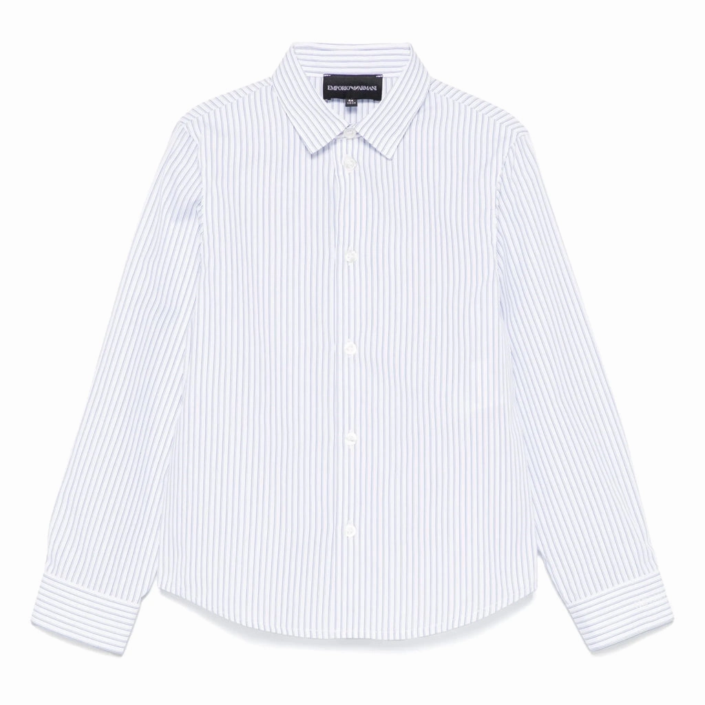 Emporio Armani Junior Striped Shirt EcoCertified
